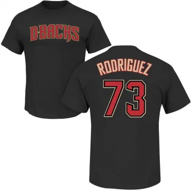 Black Men's Chris Rodriguez Arizona Diamondbacks Roster T-Shirt -