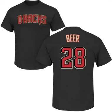 Black Men's Seth Beer Arizona Diamondbacks Roster T-Shirt -