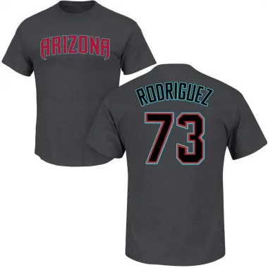 Charcoal Men's Chris Rodriguez Arizona Diamondbacks Roster T-Shirt -