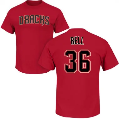 Men's Josh Bell Arizona Diamondbacks Roster T-Shirt - Crimson