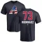 Navy Youth Chris Rodriguez Arizona Diamondbacks Name and Number Banner Wave T-Shirt -