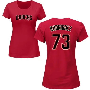 Women's Chris Rodriguez Arizona Diamondbacks Roster T-Shirt - Crimson